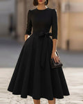 The Juno Crew-Neck Midi